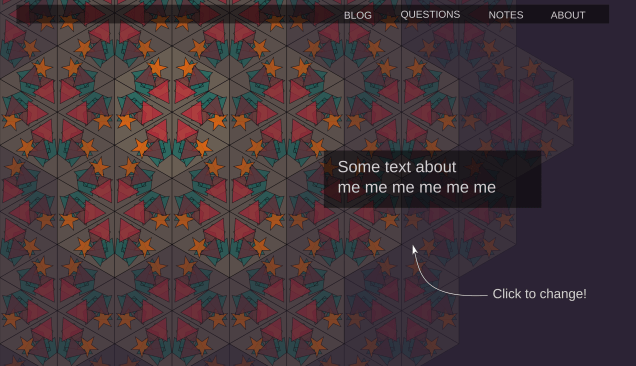 Improved design for page